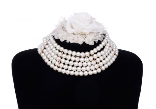 Multi-Strand Pearl Necklace