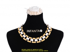 Women Multilayer Statement Necklace