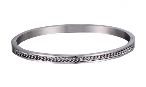 Stainless Steel Bangle Bracelet