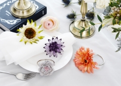 Craft Spring Flower Napkin Ring