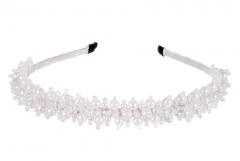 Crystal Pearl Wedding Headband