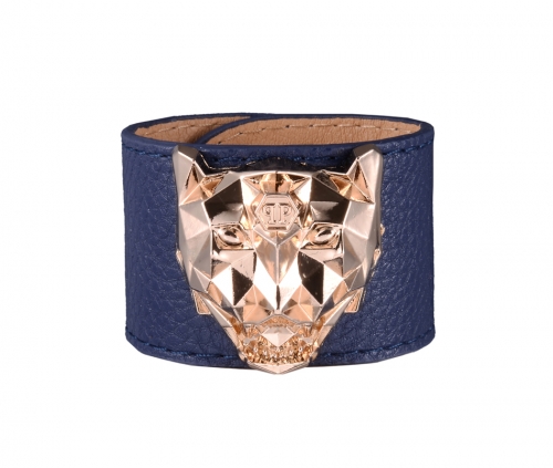 Lion Flexible Leather Bracelet