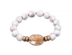 Semi-Precious Stone Beaded Bracelet