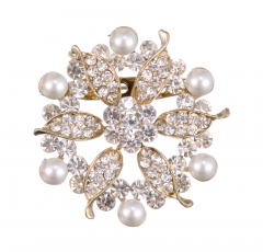 Pearl Cluster Brooch