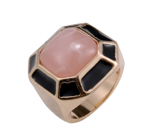 Epoxy Stone Finger Ring for Women