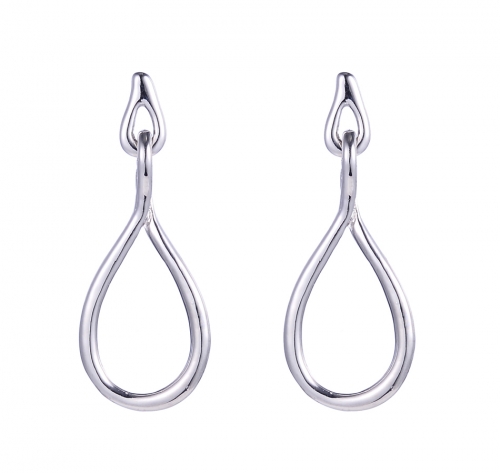 Unique Contemporary Silver Earrings