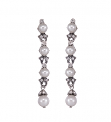 Antique Pearl Drop Earrings