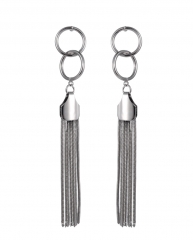 Snake Chain Tassel Earring